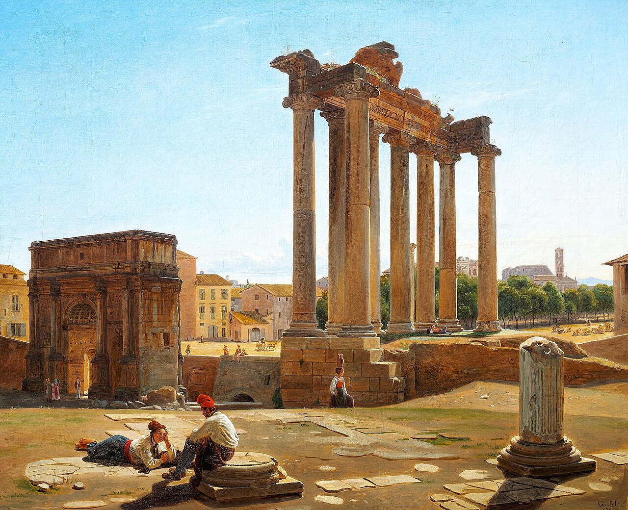 Roman Forum exterior visual 2