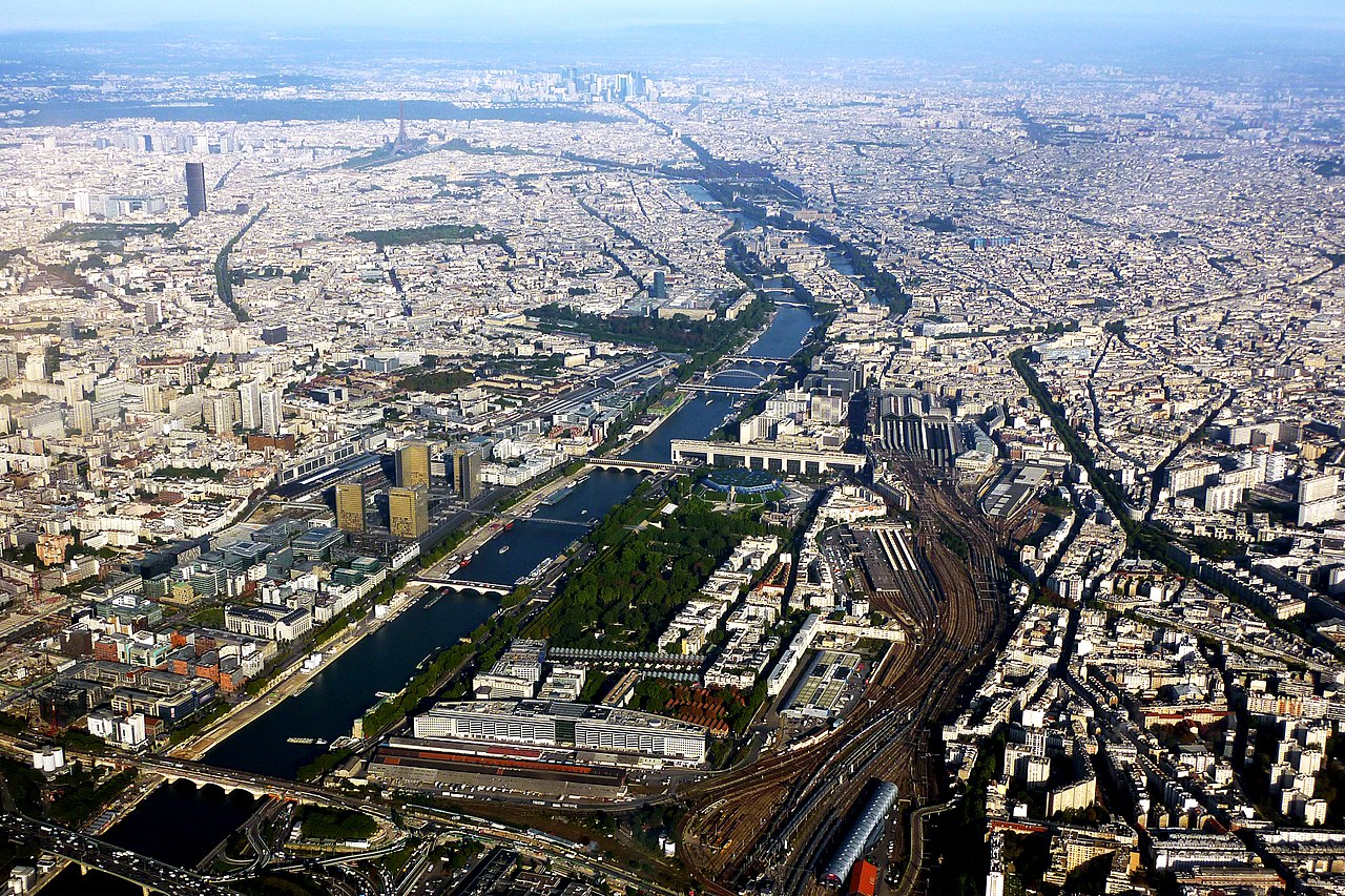 The Seine River with classic Paris embankment views