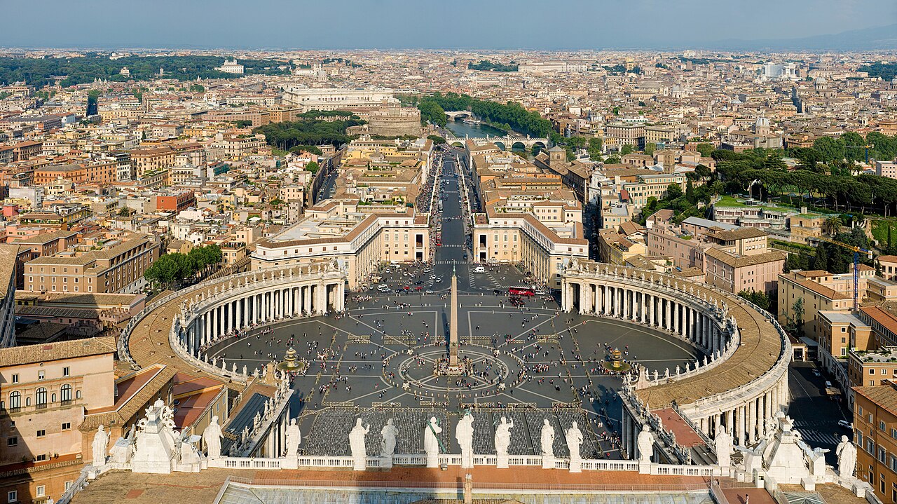 St. Peter's Square representing Vatican City